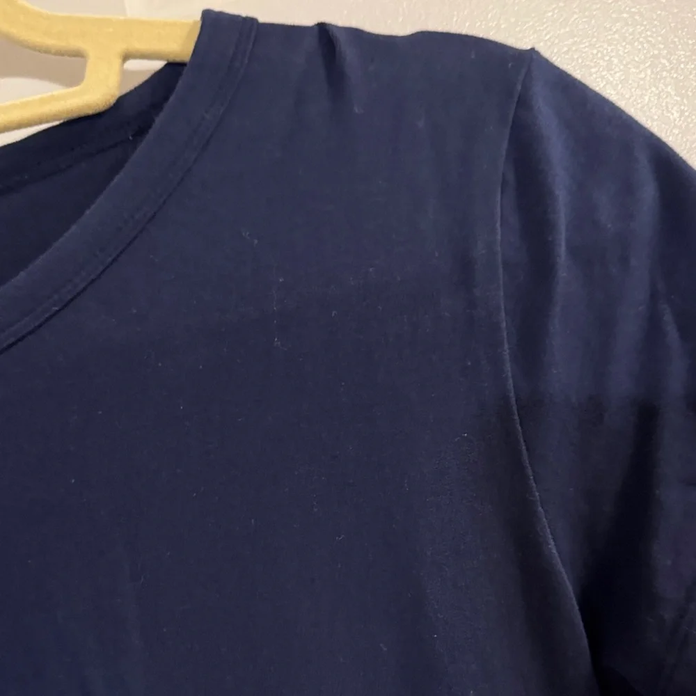 J. Crew Factory Navy Casual Dress - Picture 3 of 6